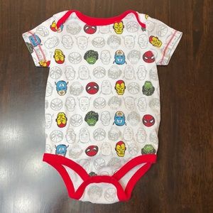 MARVEL HEROES ONESIE